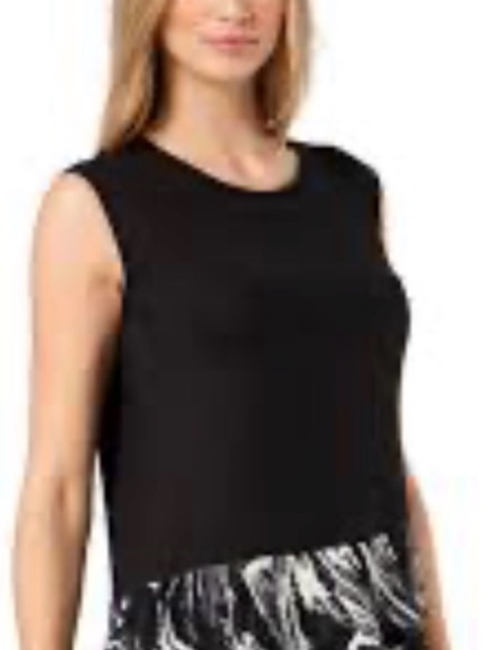 Koret Black Sleeveless SleekTank Top